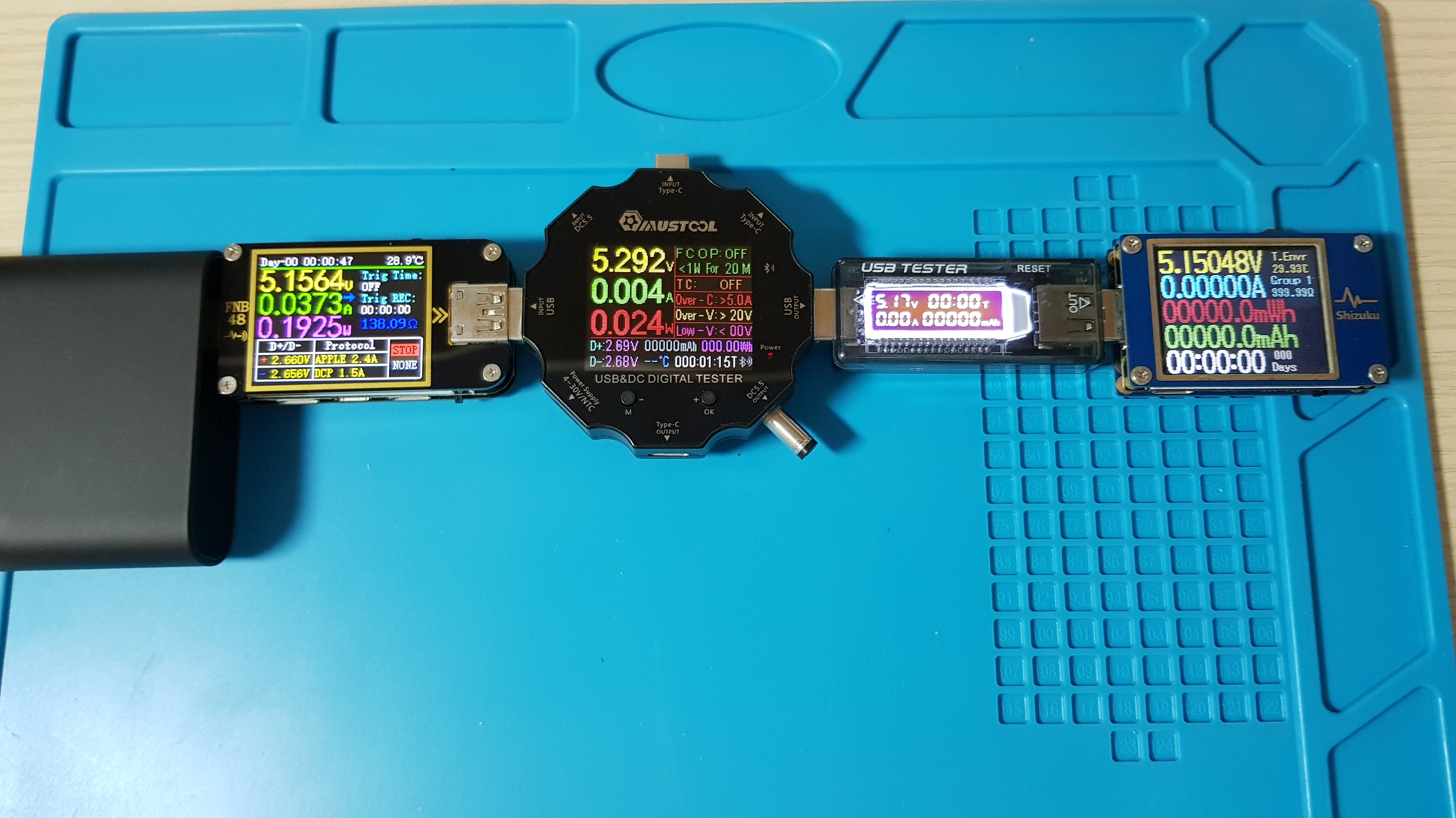 Compare Some Types Of USB Meter Such As FNB48 AVHzY CT3 UD18 Page 1